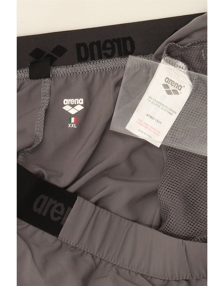 Ανδρικό αθλητικό σορτς Arena 2XL γκρι πολυεστέρα
