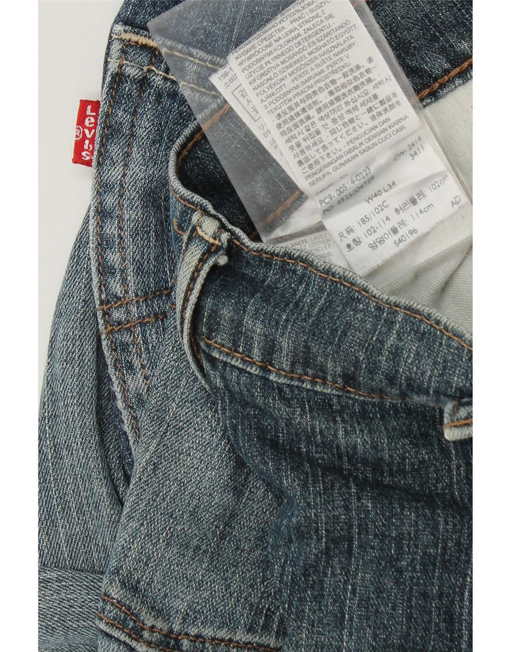Ανδρικό τζιν Levi's Tapered W40 L34 Blue Cotton