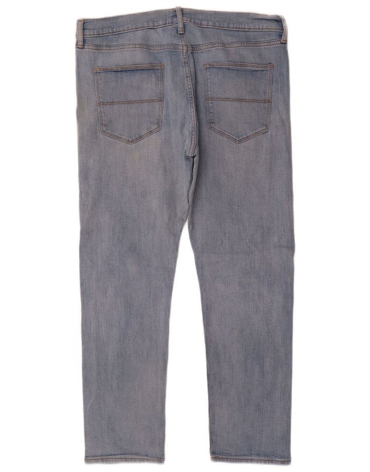 Marks & Spencer Ανδρικό Slim Jeans W36 L29 Μπλε βαμβακερό