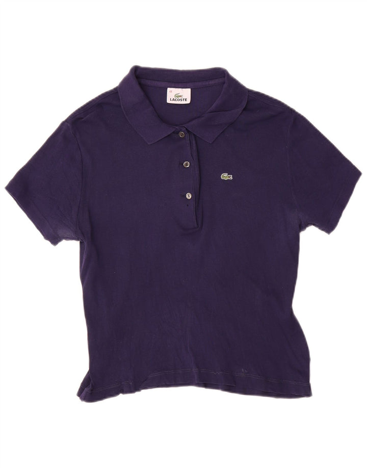 Lacoste Γυναικείο πουκάμισο Polo Crop Μέγεθος 44 Μεγάλο Navy Blue