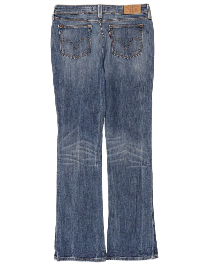 Levi's Womens 572 Bootcut Jeans W31 L34 Blue Cotton