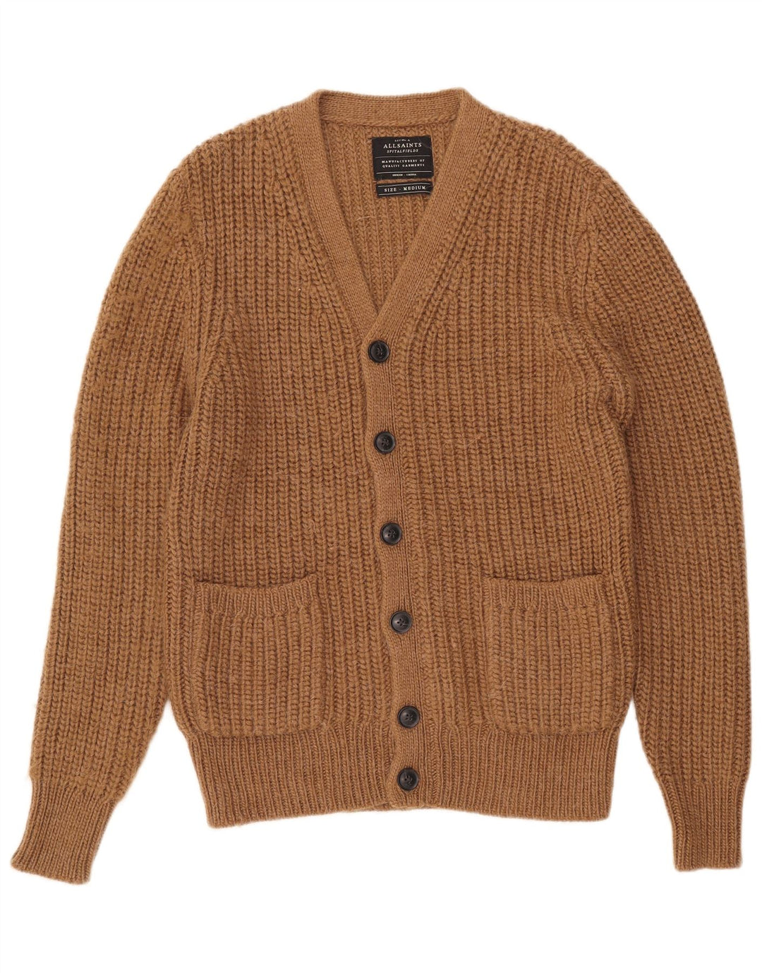 Ανδρικό πουλόβερ All Saints Cardigan Μεσαίο Καφέ Ακρυλικό