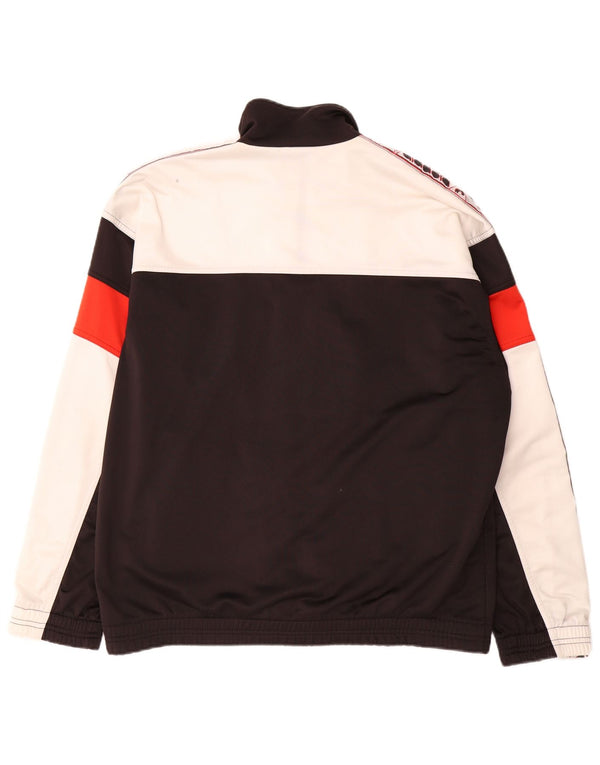 Ανδρική αθλητική φόρμα γραφικών Diadora Top Jacket Size 38 Medium Black Colourblock
