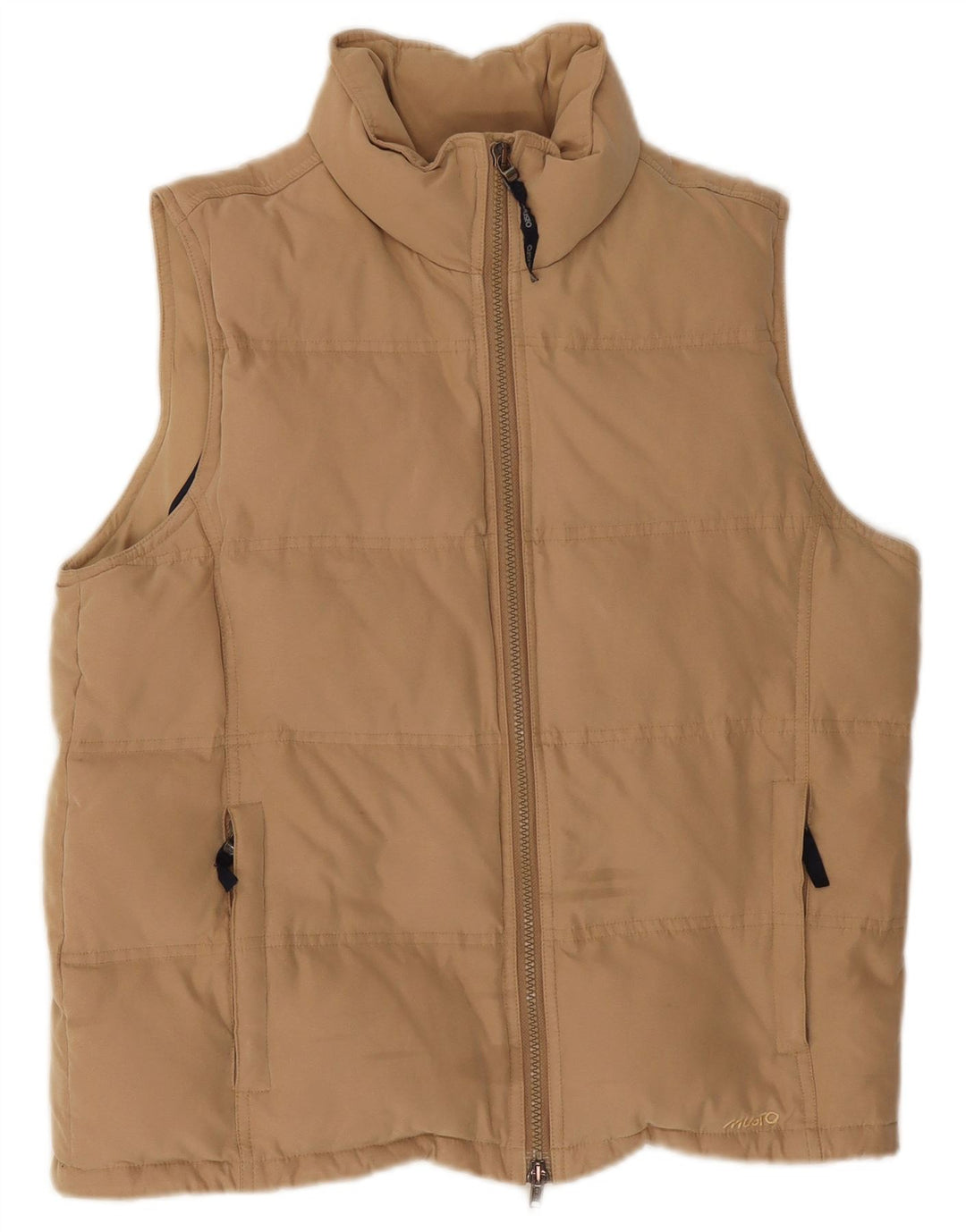 Musto Γυναικείο Oversized padded Gilet UK 10 Small Beige Polyester