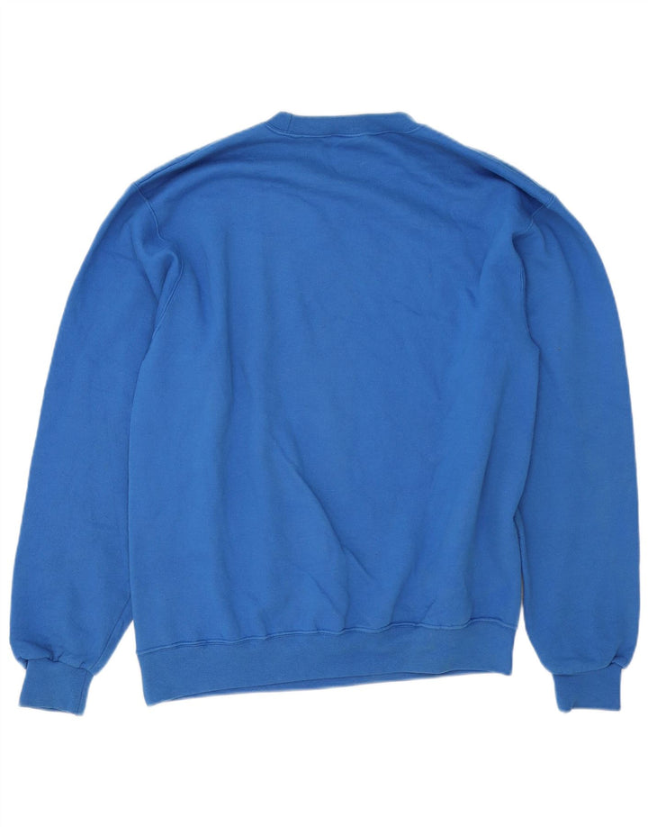Ανδρική φούτερ Champion Jumper Μεσαίο μπλε βαμβακερό