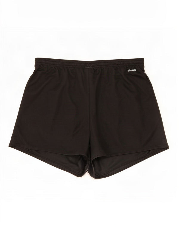 Γυναικείο αθλητικό σορτς Adidas Climalite UK 20/22 XL Μαύρο πολυεστέρα