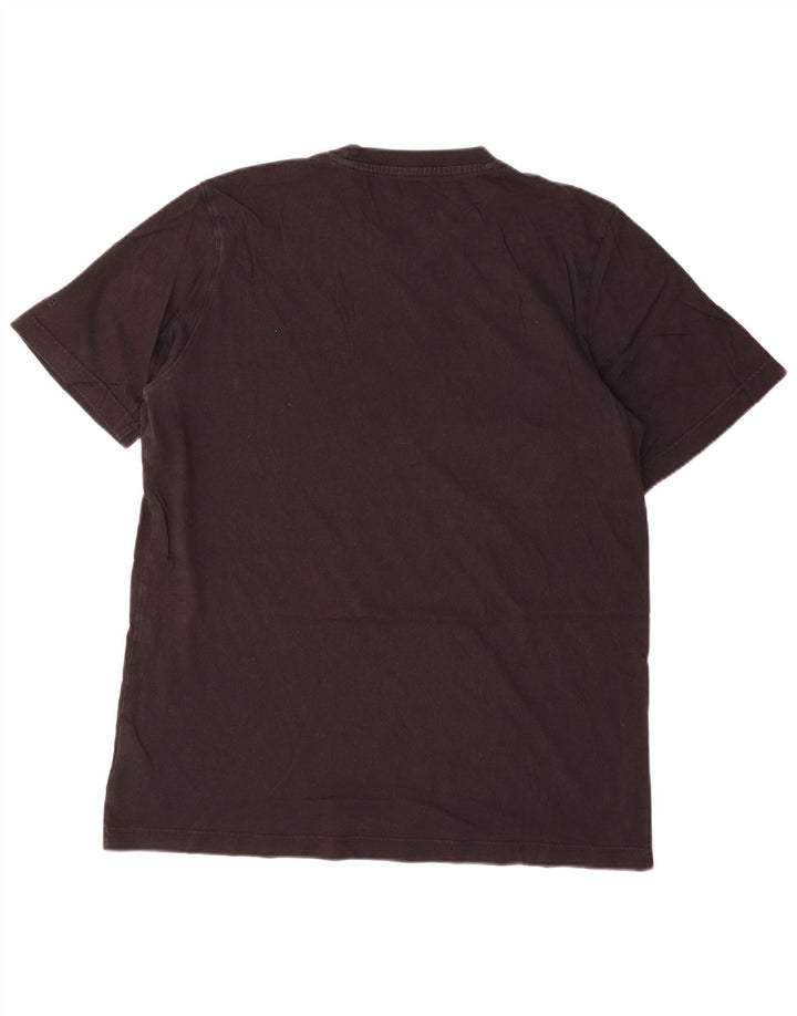 Ανδρικό γραφικό T-Shirt ADIDAS Top Μεσαίο μαύρο βαμβακερό
