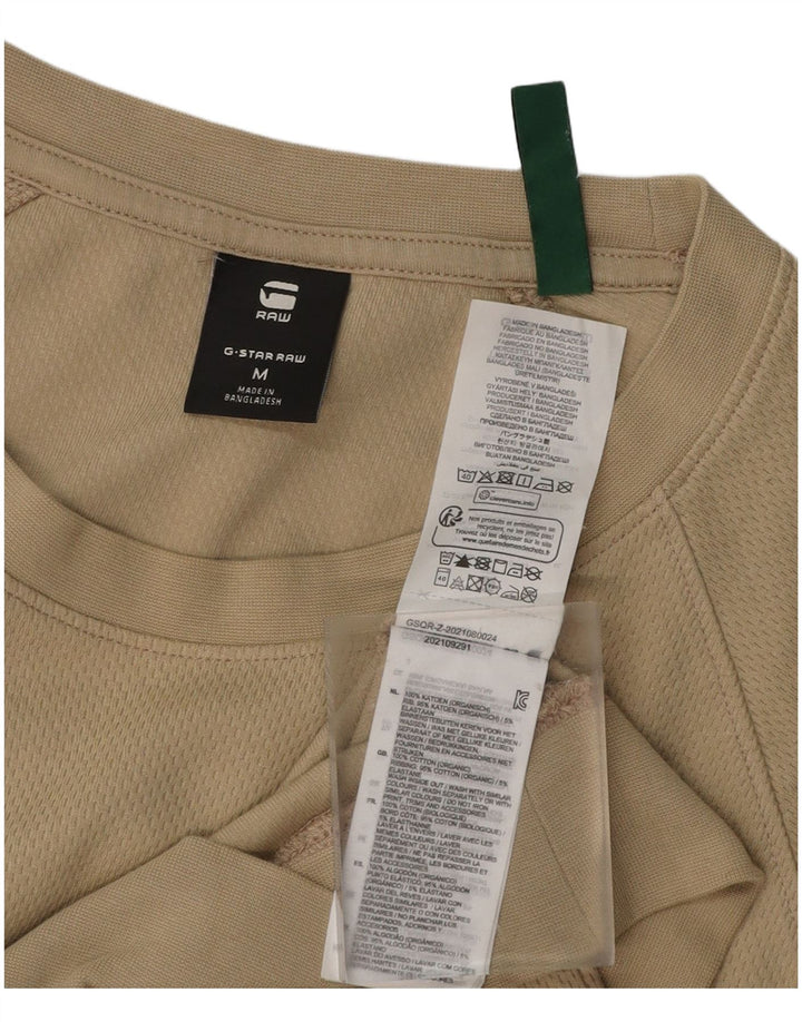 Ανδρικό φούτερ G-STAR Jumper Μεσαίο Μπεζ βαμβακερό