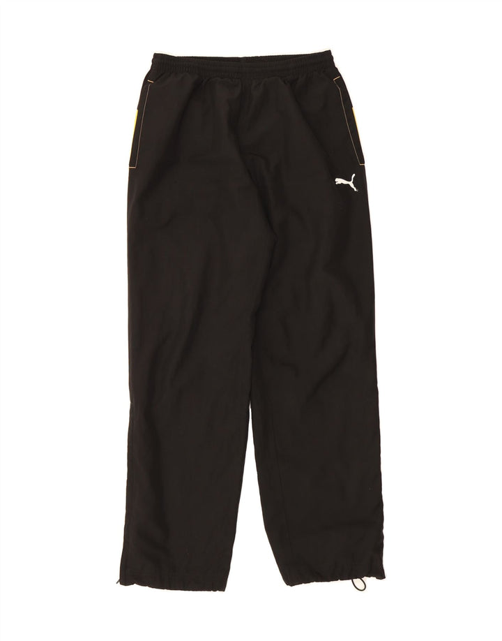 PUMA Mens Tracksuit Trousers Medium  Black Colourblock Polyester Vintage Puma and Second-Hand Puma from Messina Hembry 