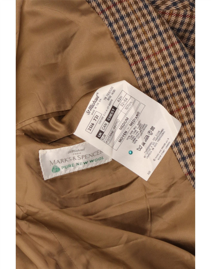 Marks & Spencer Ανδρικό μπουφάν St. Michael Blazer UK 42 Large Brown