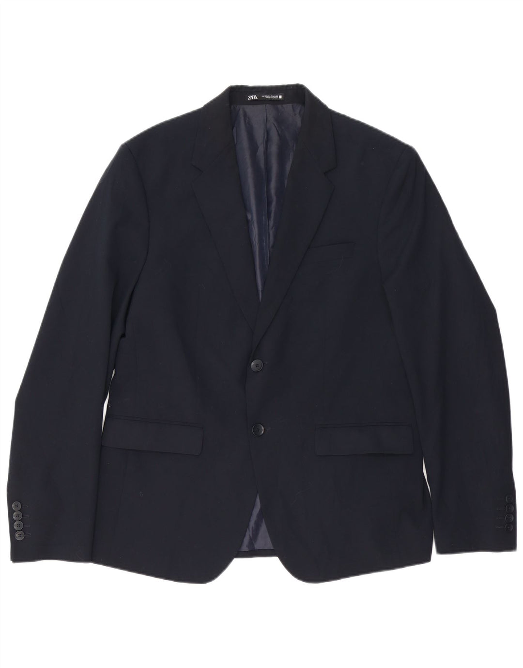 Zara Ανδρικό μπλέιζερ μπουφάν EU 52 Large Navy Blue