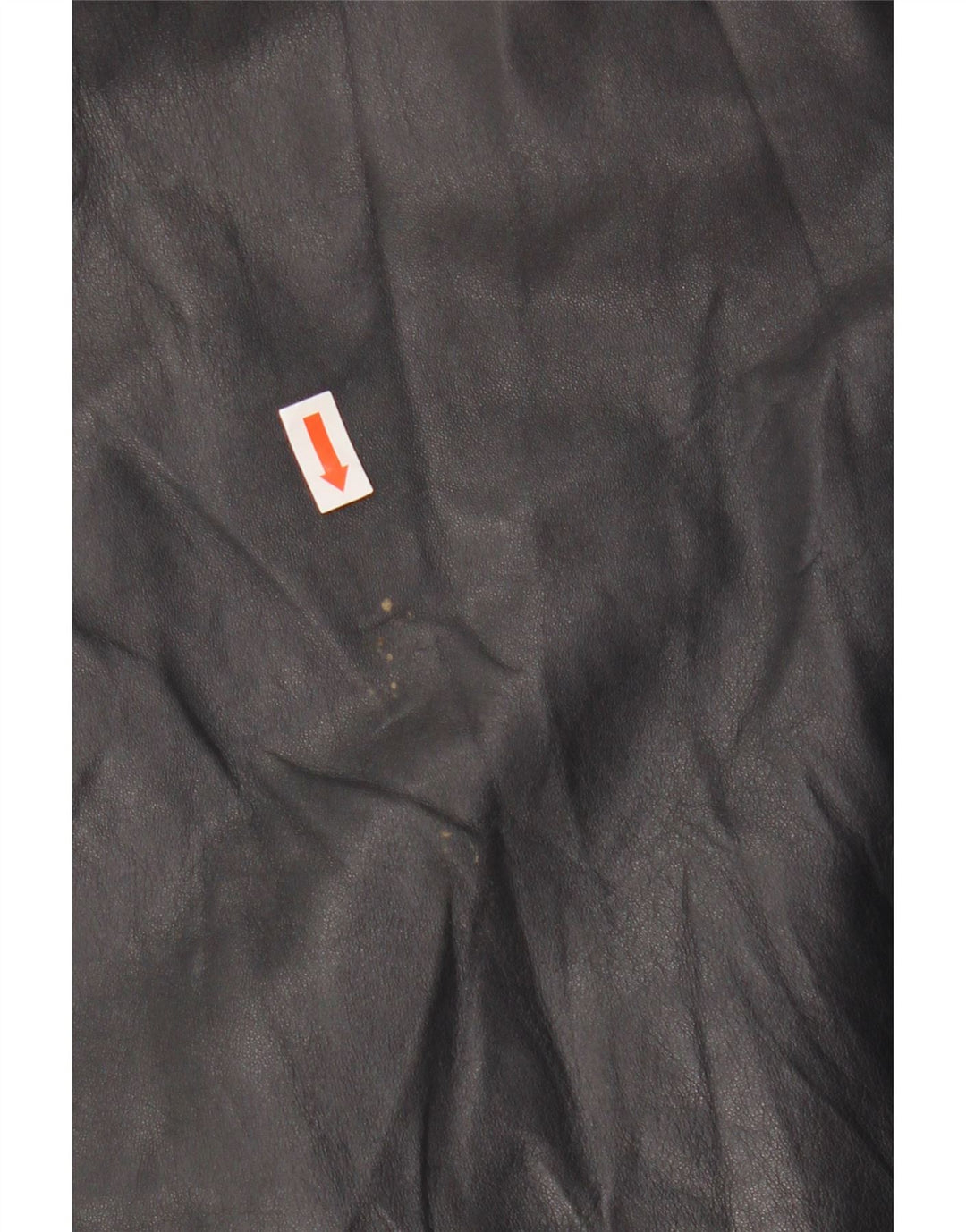 PER ME Γυναικείο Δερμάτινο Μπουφάν UK 22 2XL Μαύρο Δερμάτινο