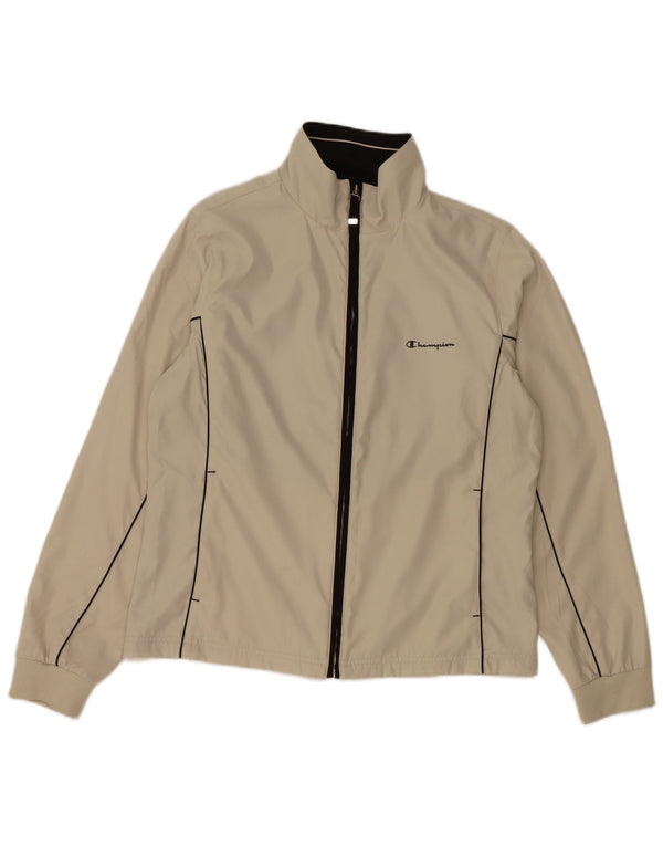 Γυναικεία αθλητική φόρμα Champion Top Jacket UK 16 Large Green Polyester