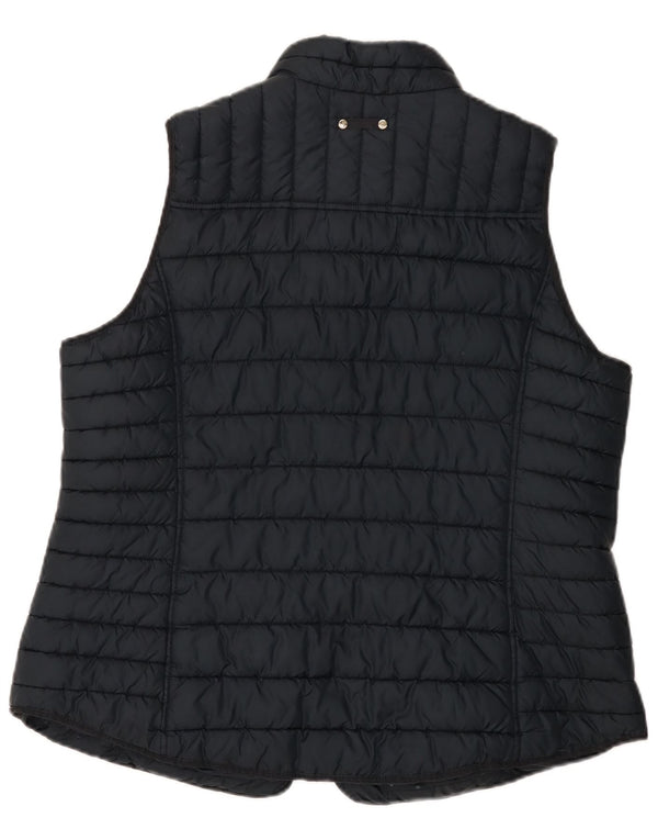 Joules Γυναικεία padded Gilet UK 20 2XL Navy Blue Polyester