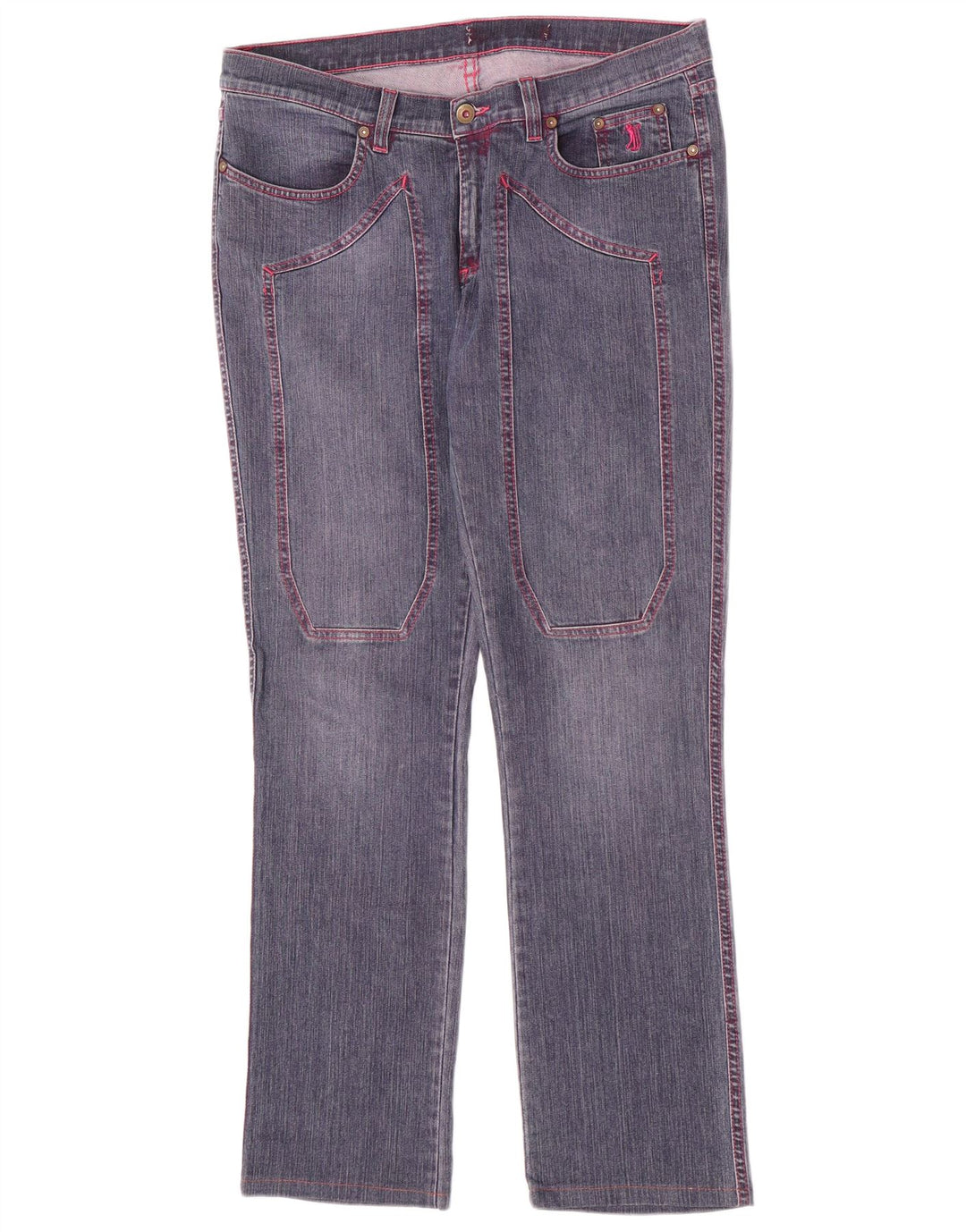 Jeckerson Γυναικείο Slim Jeans W34 L30 Blue Cotton
