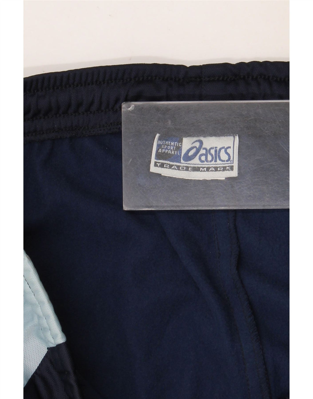 Ανδρική φόρμα Asics Παντελόνι XL Navy Blue Colorblock Πολυεστέρας