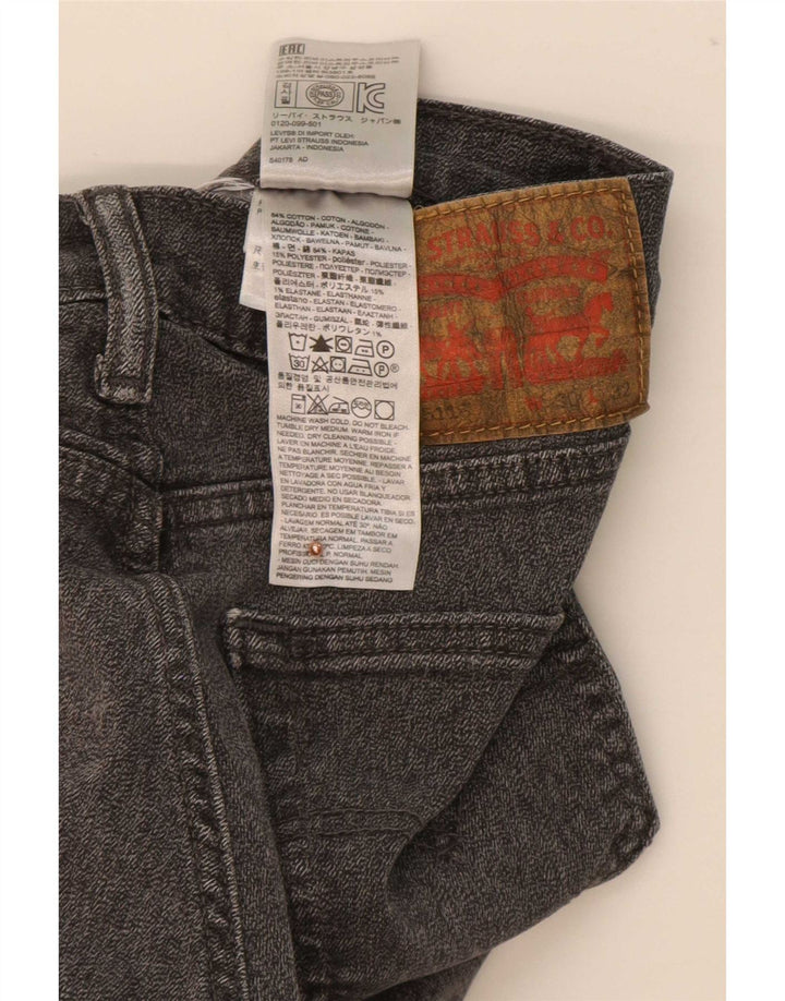 Levi's Mens 511 Slim Jeans W30 L29 Γκρι βαμβακερό
