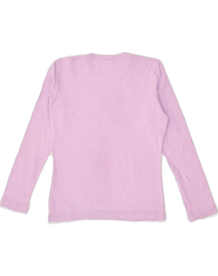 CHAMPION Girls Graphic Top Long Sleeve 11-12 Years Large  Purple | Vintage Champion | Thrift | Second-Hand Champion | Used Clothing | Messina Hembry 