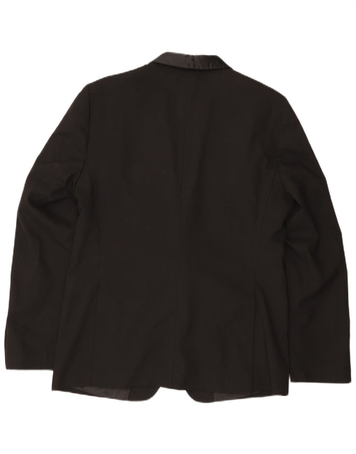 Zara Ανδρικό σακάκι blazer 2 κουμπιών UK 40Large μαύρο