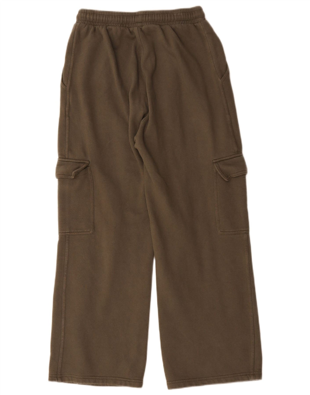 Zara Γυναικεία φόρμα Cargo Παντελόνι UK 12 Medium Khaki Cotton