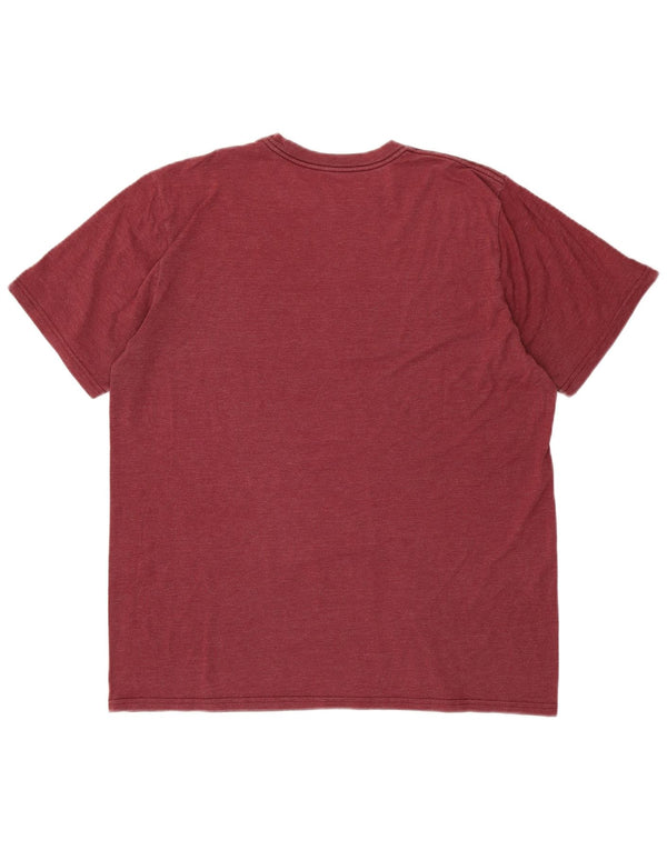 Ανδρικό T-Shirt CONVERSE Chuck Taylor Graphic Top Medium Maroon