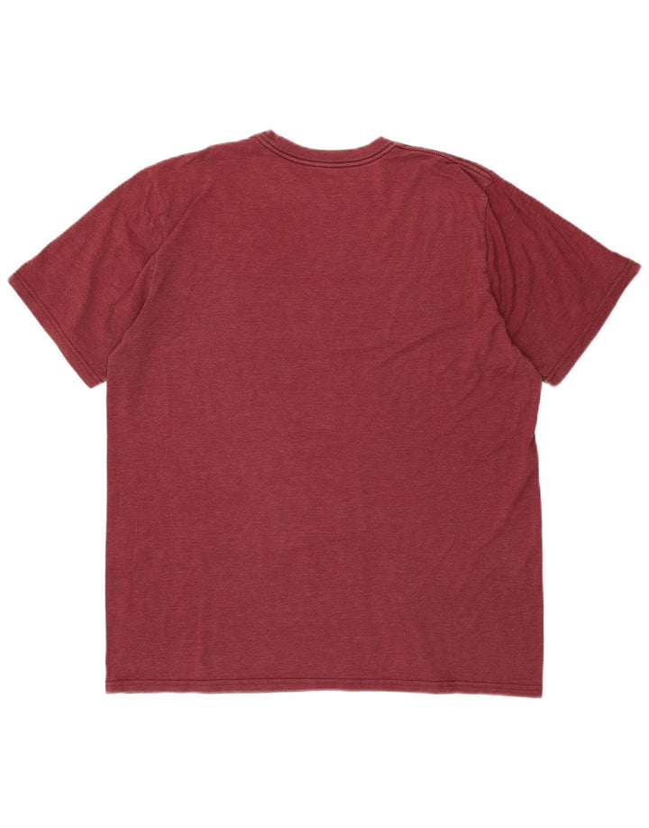 Ανδρικό T-Shirt CONVERSE Chuck Taylor Graphic Top Medium Maroon