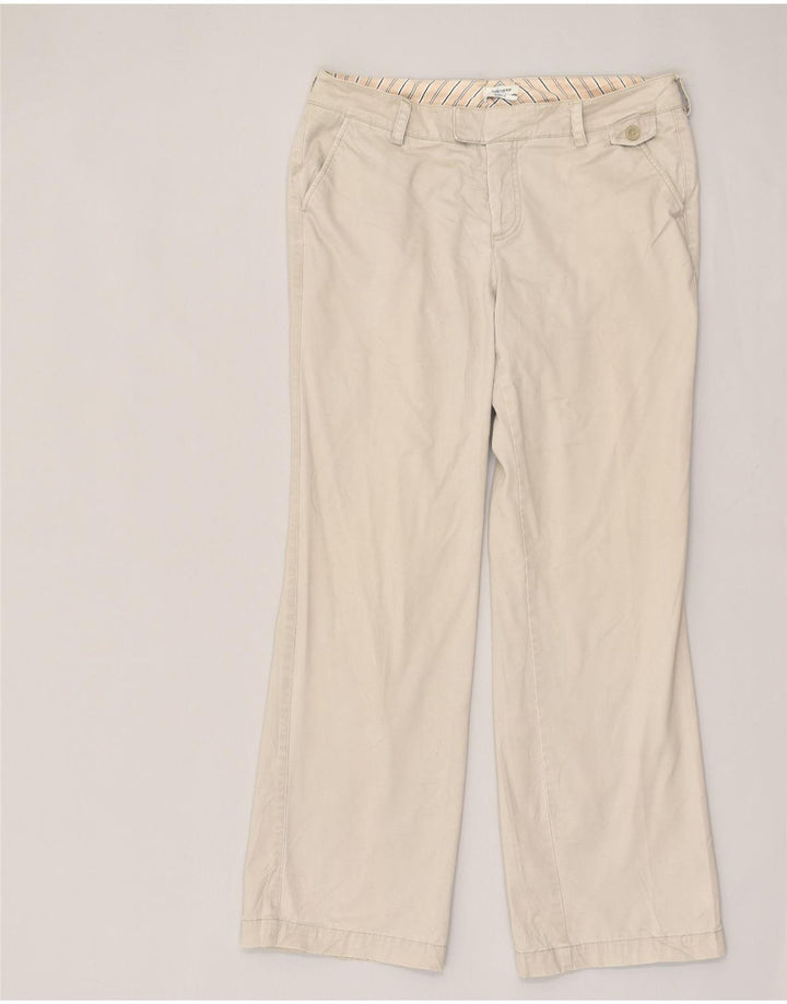 DOCKERS Womens Straight Chino Trousers US 10 Large W32 L31 Off White | Vintage Dockers | Thrift | Second-Hand Dockers | Used Clothing | Messina Hembry 
