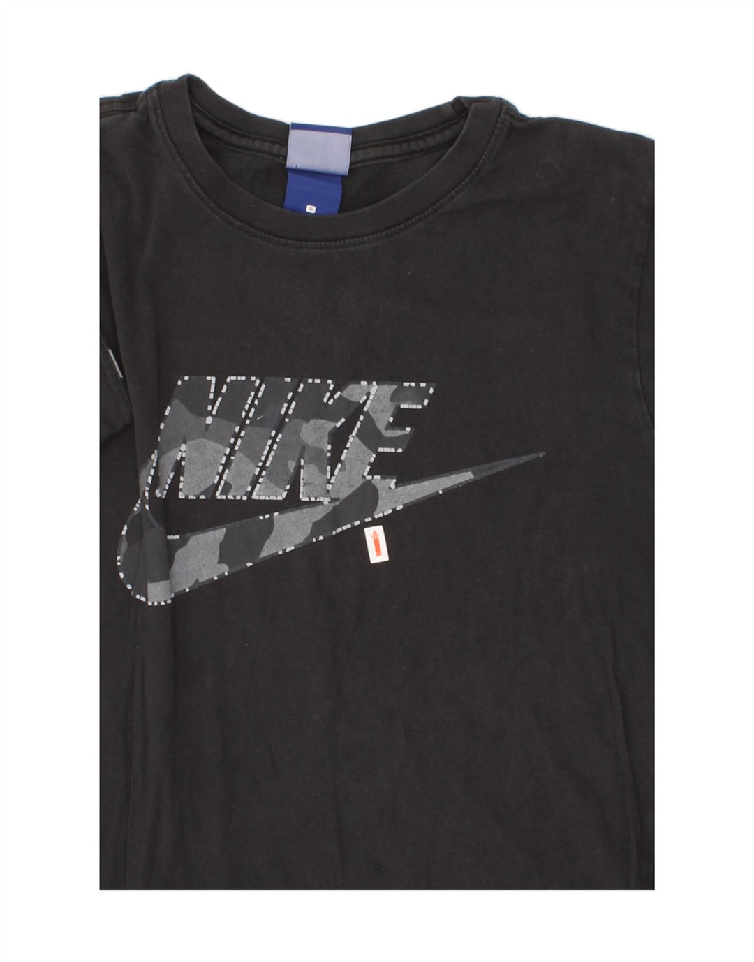 NIKE Mens Graphic T-Shirt Top Small Black Cotton Vintage Nike and Second-Hand Nike from Messina Hembry 