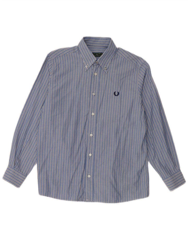 Μπλουζάκι Fred Perry Boys 9-10 Years Blue Pinstripe Cotton
