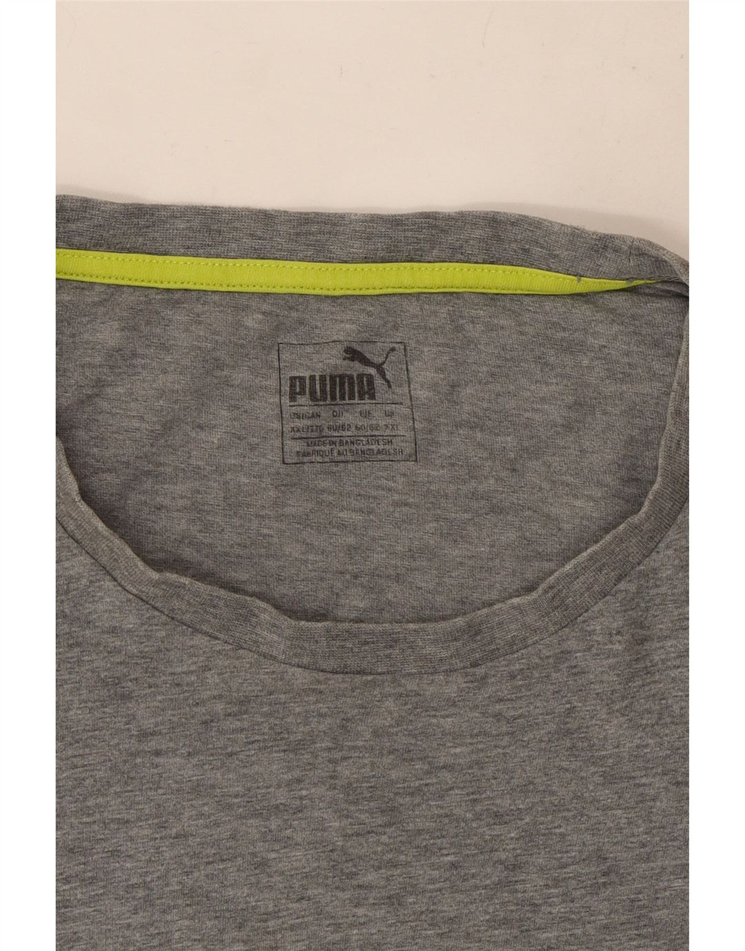 Ανδρικό γραφικό μπλουζάκι Puma Top 2XL με γκρι φλιτζάνι