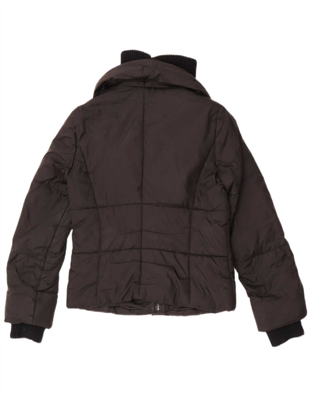 Zara Γυναικείο μπουφάν με επένδυση EU 38 Small Black Polyester