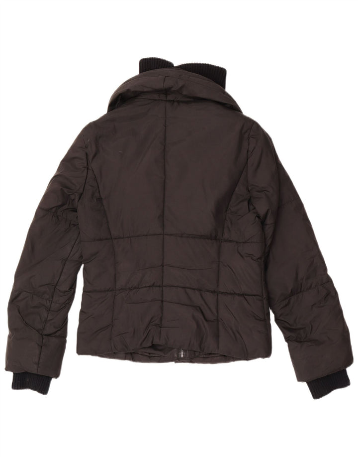 Zara Γυναικείο μπουφάν με επένδυση EU 38 Small Black Polyester