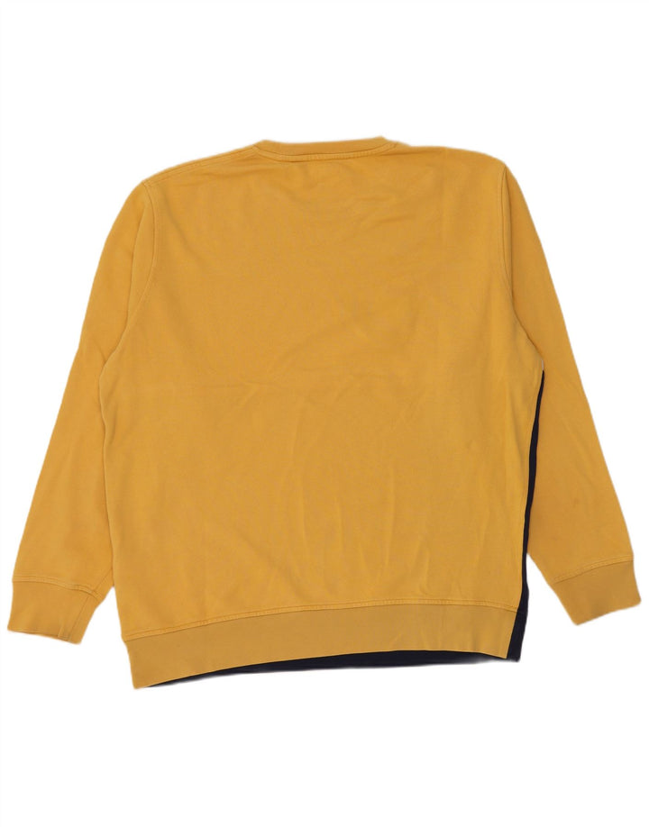 Ανδρικό γραφικό φούτερ Levi's Jumper σε μεγάλο κίτρινο χρώμα, βαμβακερό