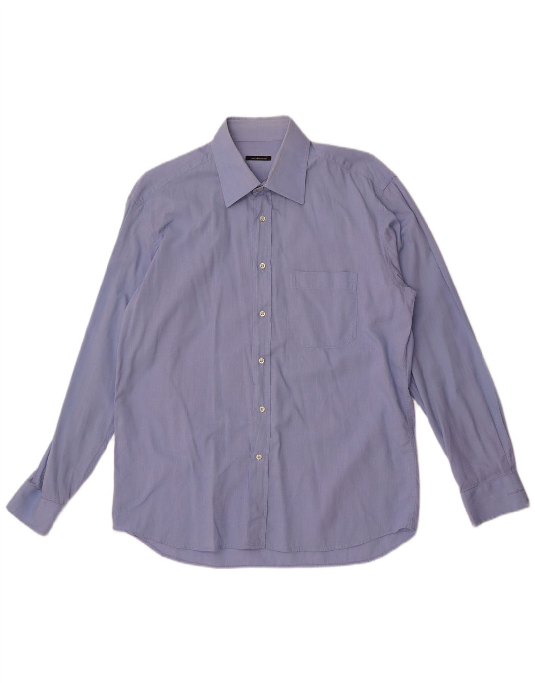 Ανδρικό πουκάμισο Roccobarocco Μέγεθος 42 16 1/2 μεγάλο μπλε βαμβακερό