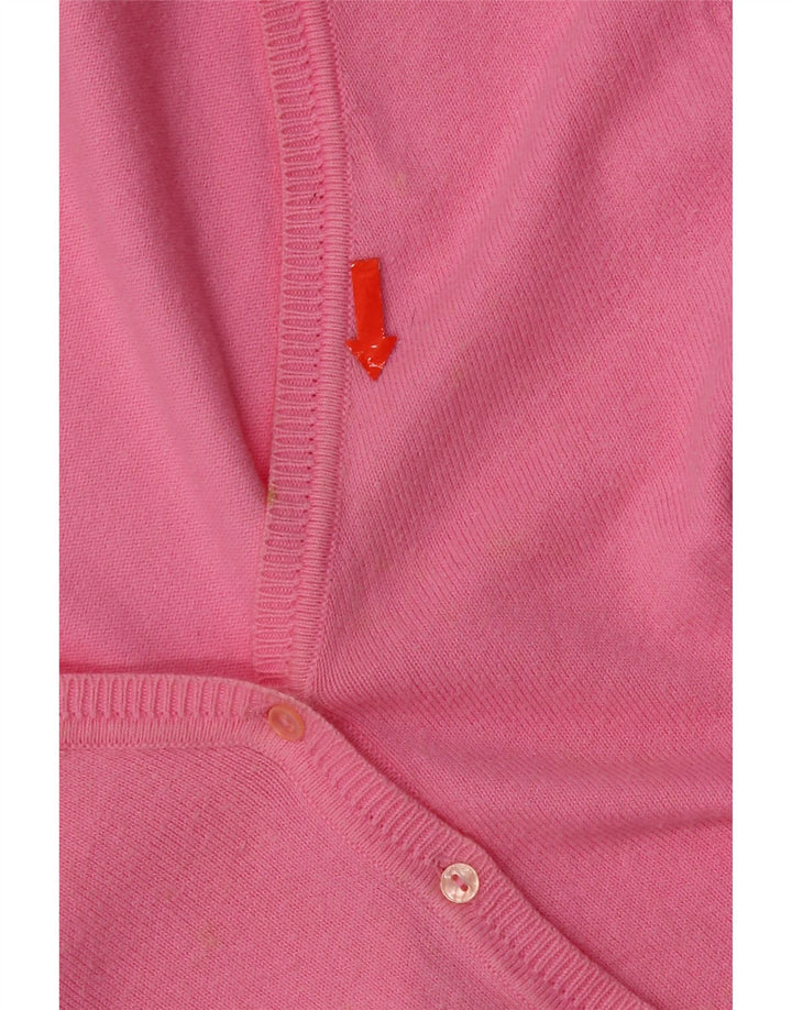 Zara Γυναικεία Ζακέτα UK 10 Small Pink