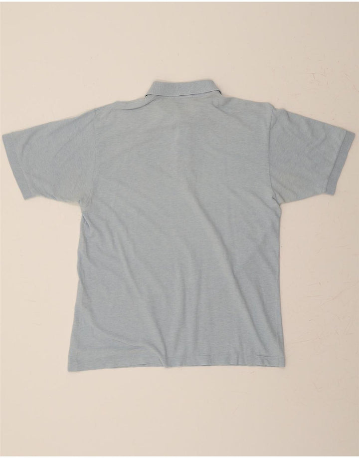 SERGIO TACCHINI Mens Polo Shirt Large Blue Vintage Sergio Tacchini and Second-Hand Sergio Tacchini from Messina Hembry 