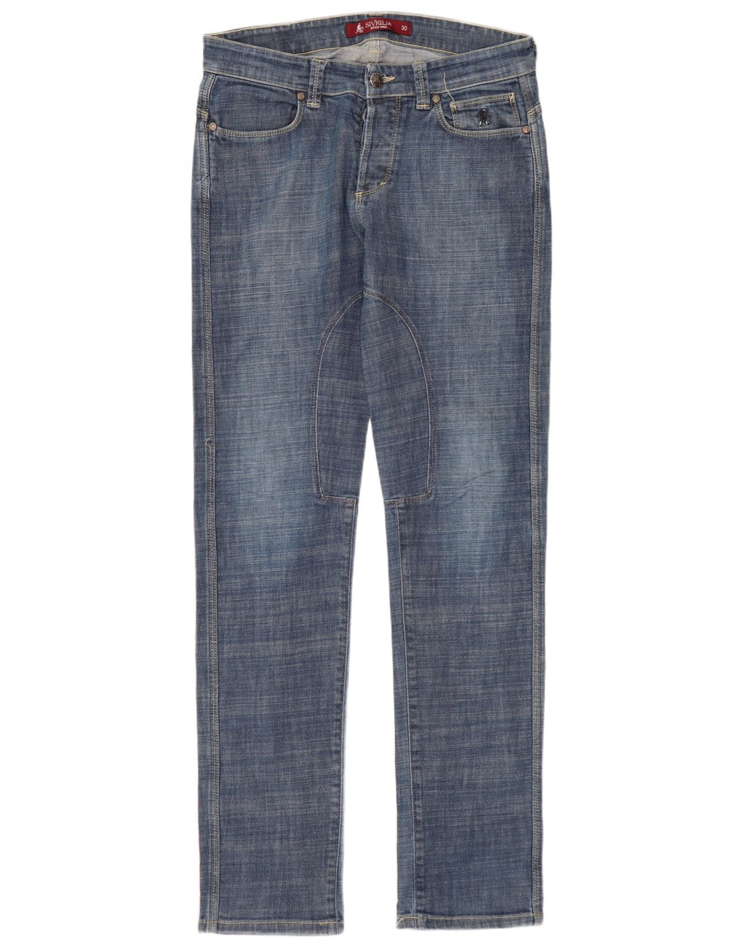 SIVIGLIA Γυναικείο Slim Jeans W30 L32 Μπλε βαμβακερό