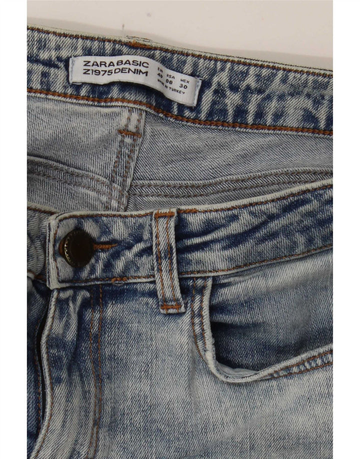 Zara Γυναικείο Skinny Jeans EU 40 Medium W30 L29 Blue