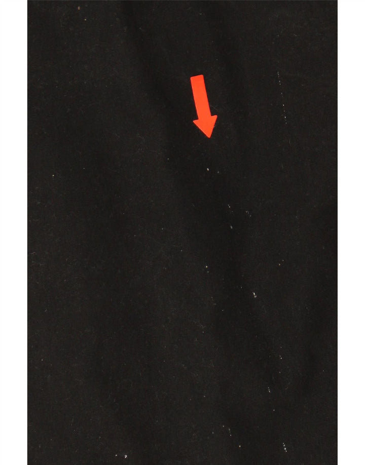 DOUGLAS Mens Bomber Jacket UK 38 Medium Black Cotton Vintage Douglas and Second-Hand Douglas from Messina Hembry 