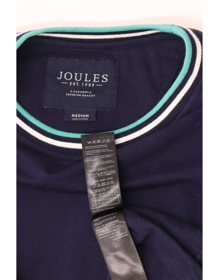 Ανδρικό φούτερ Joules Jumper Medium Navy Blue ριγέ βαμβακερό
