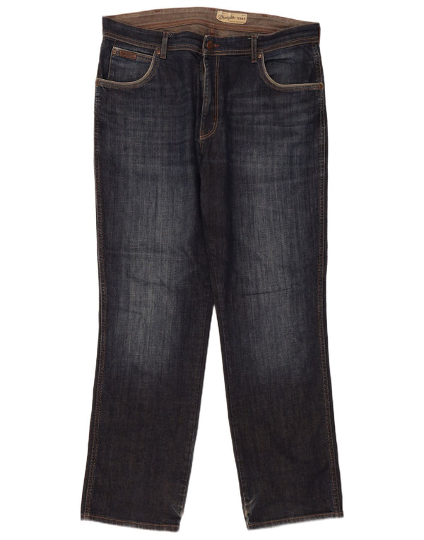 Ανδρικό τζιν ίσιο Wrangler Texas Stretch W38 L32 Μπλε βαμβακερό