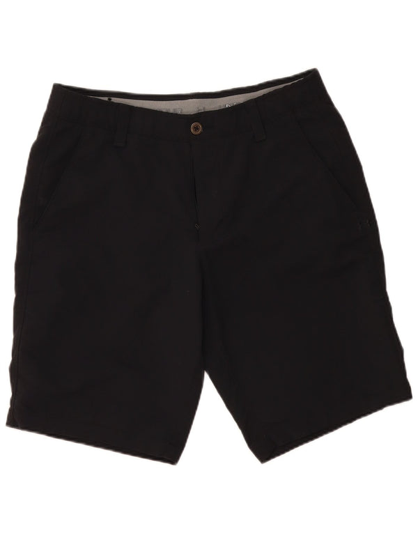 Ανδρικό σορτς Chino Heat Gear Under Armour W34 μεγάλο μαύρο πολυαμίδιο