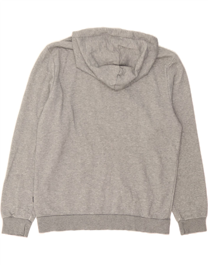 PUMA Mens Hoodie Jumper Medium Grey Cotton Vintage Puma and Second-Hand Puma from Messina Hembry 