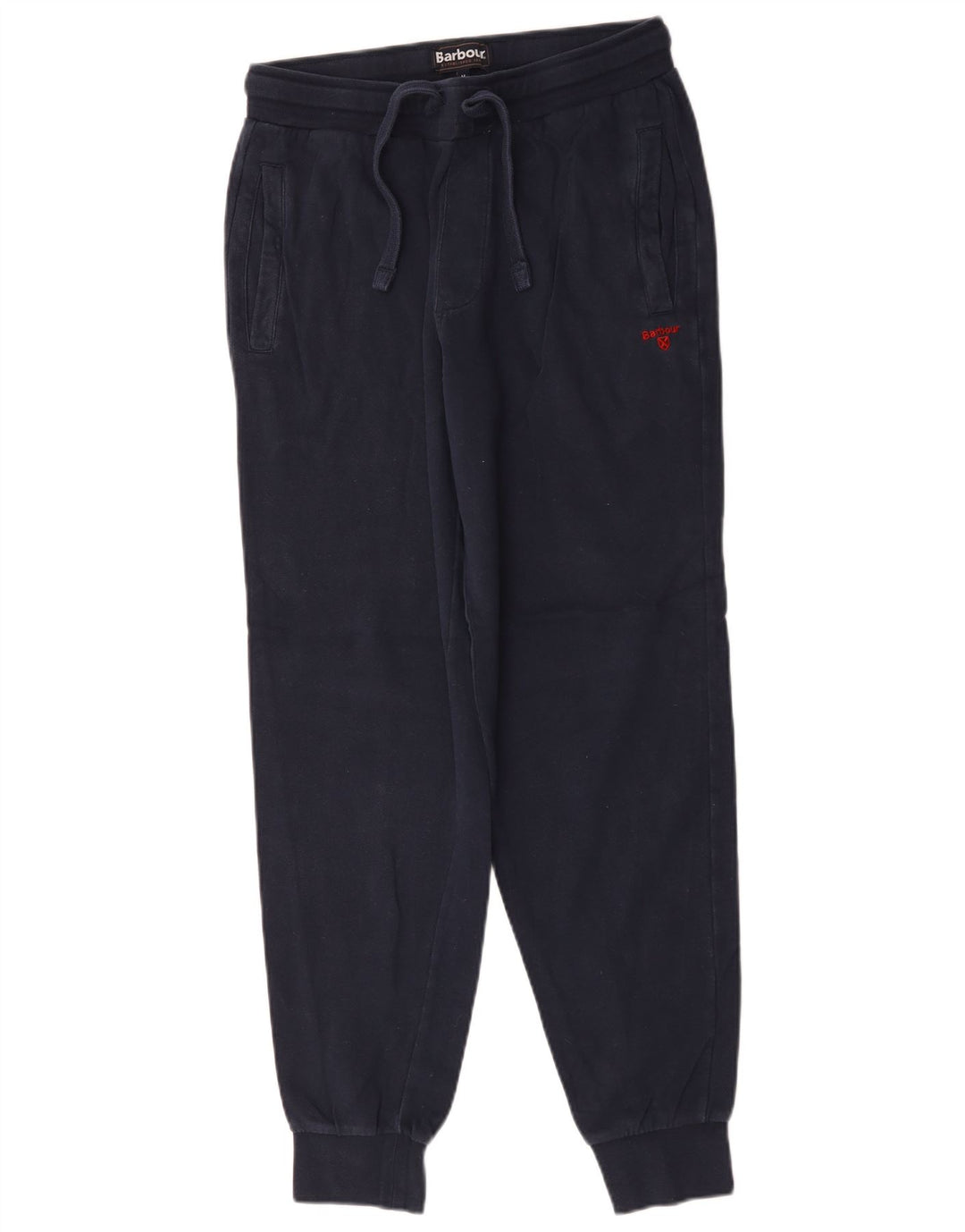 Ανδρική φόρμα Barbour Παντελόνι Joggers Medium Navy Μπλε Βαμβακερό
