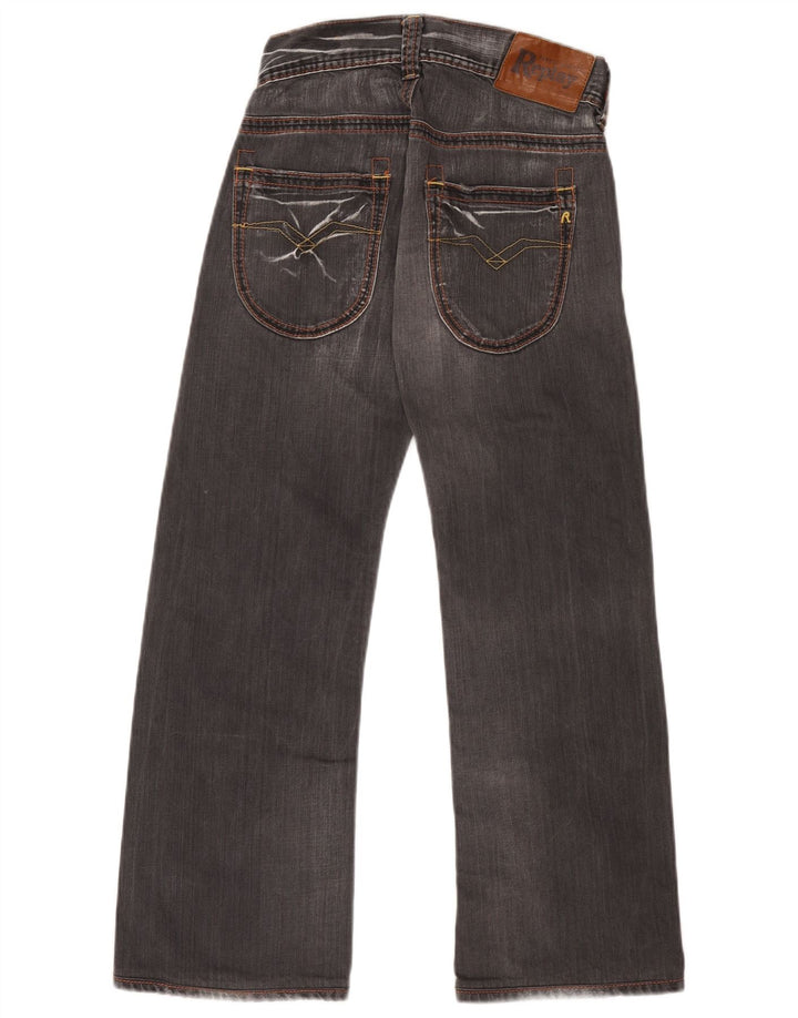 Replay Γυναικείο Bootcut Jeans W26 L27 Γκρι βαμβακερό