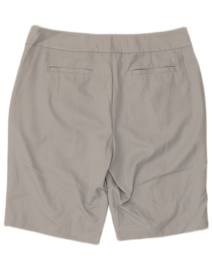 Izod Γυναικείο Σορτς Γκολφ Chino US 12 Large W36 Γκρι Πολυεστέρας