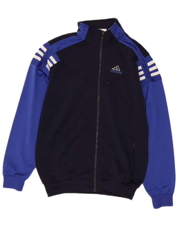 Adidas Boys αθλητική φόρμα Adidas Top Jacket 15-16 Years Navy Blue Colourblock