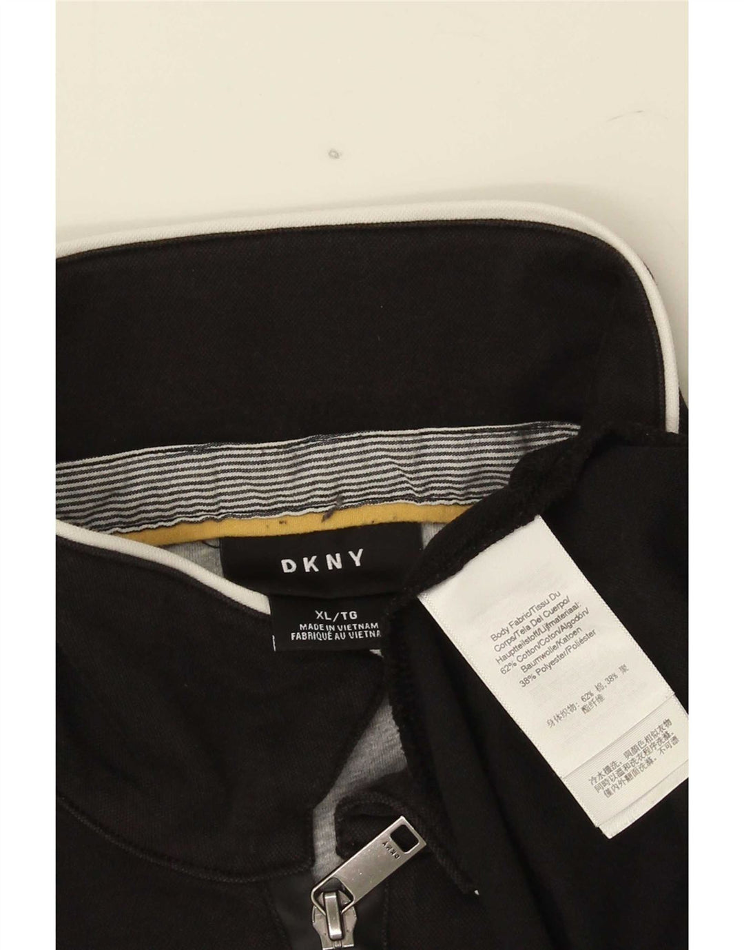 Ανδρικό πουκάμισο πόλο Dkny XL Μαύρο βαμβακερό