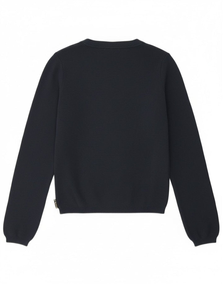 Playlife Γυναικεία ζακέτα Crop UK 12 Medium Navy Blue Polyamide