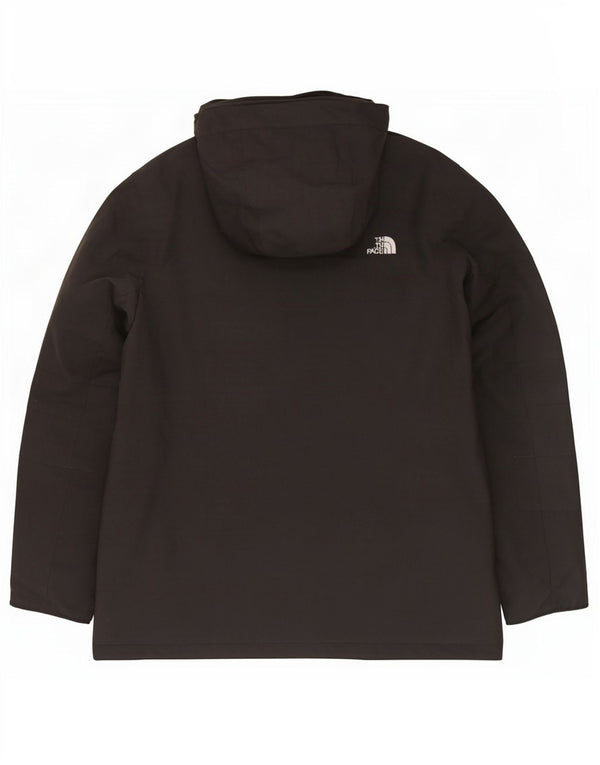Ανδρικό μπουφάν Parka με κουκούλα North Face UK 40 Large Black Polyester